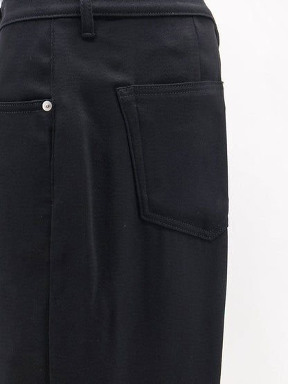 Rick Owens Geth Jeans wool trousers - Black