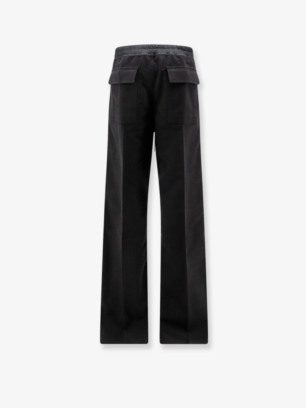 Rick Owens Dietrich cotton trousers - Black