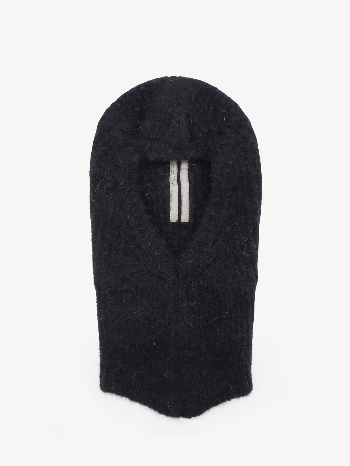 Rick Owens Alpaca and wool blend balaclava - Black
