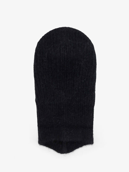 Rick Owens Alpaca and wool blend balaclava - Black