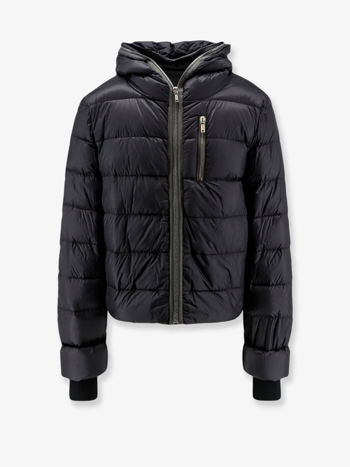 Rick Owens Quilted nylon down jacket - Black