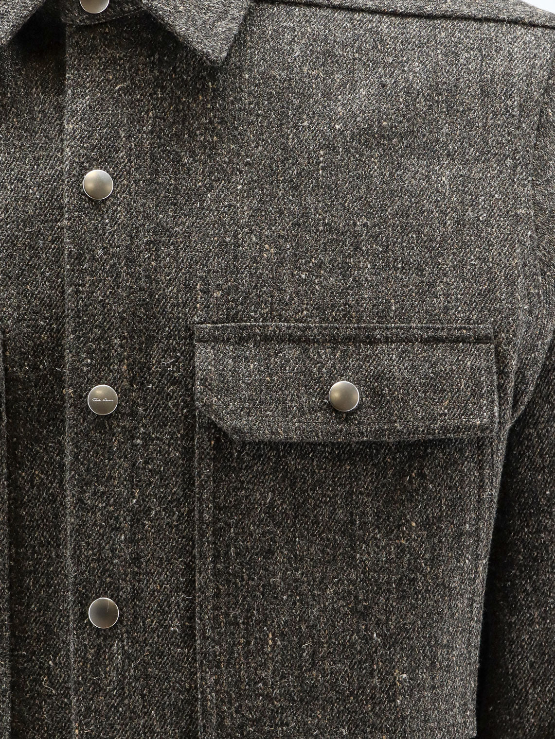 Rick Owens Wool shirt - Carbone