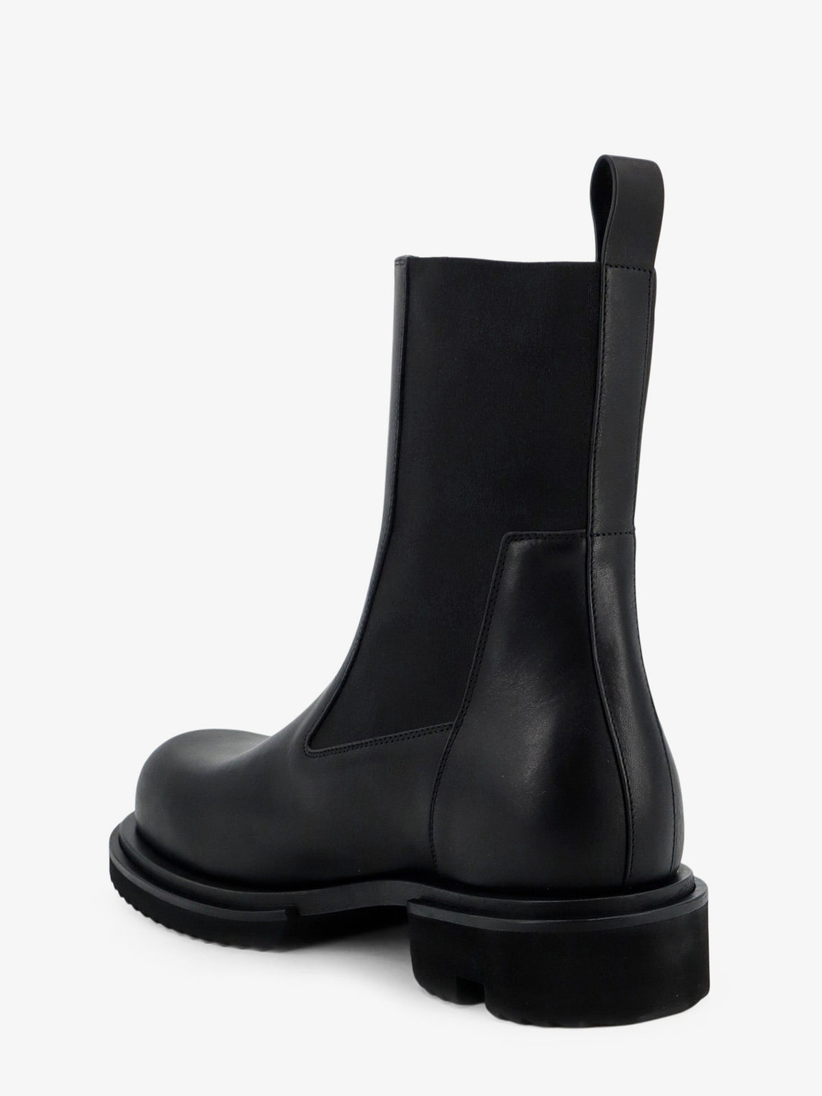 Rick Owens Gabe Leather Beatle Boots - Black