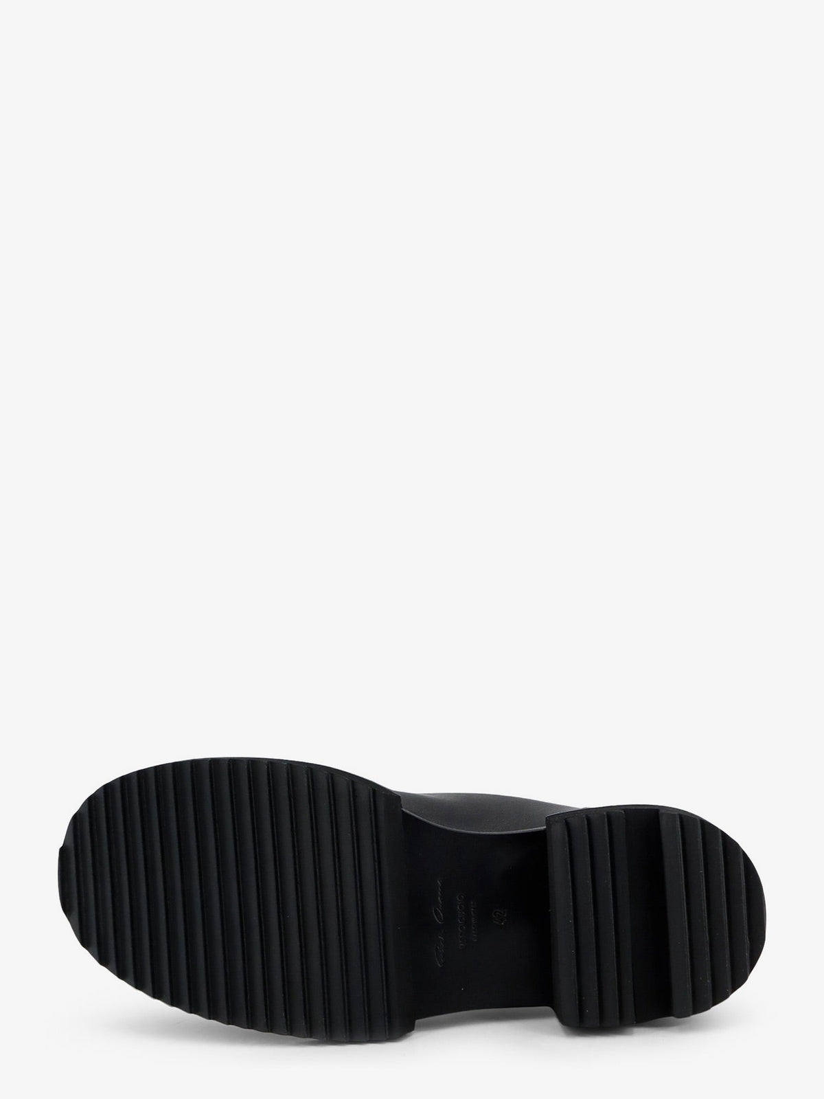 Rick Owens Gabe Leather Beatle Boots - Black