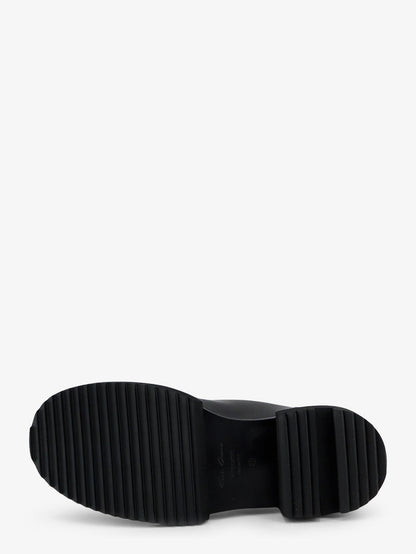 Rick Owens Gabe Leather Beatle Boots - Black