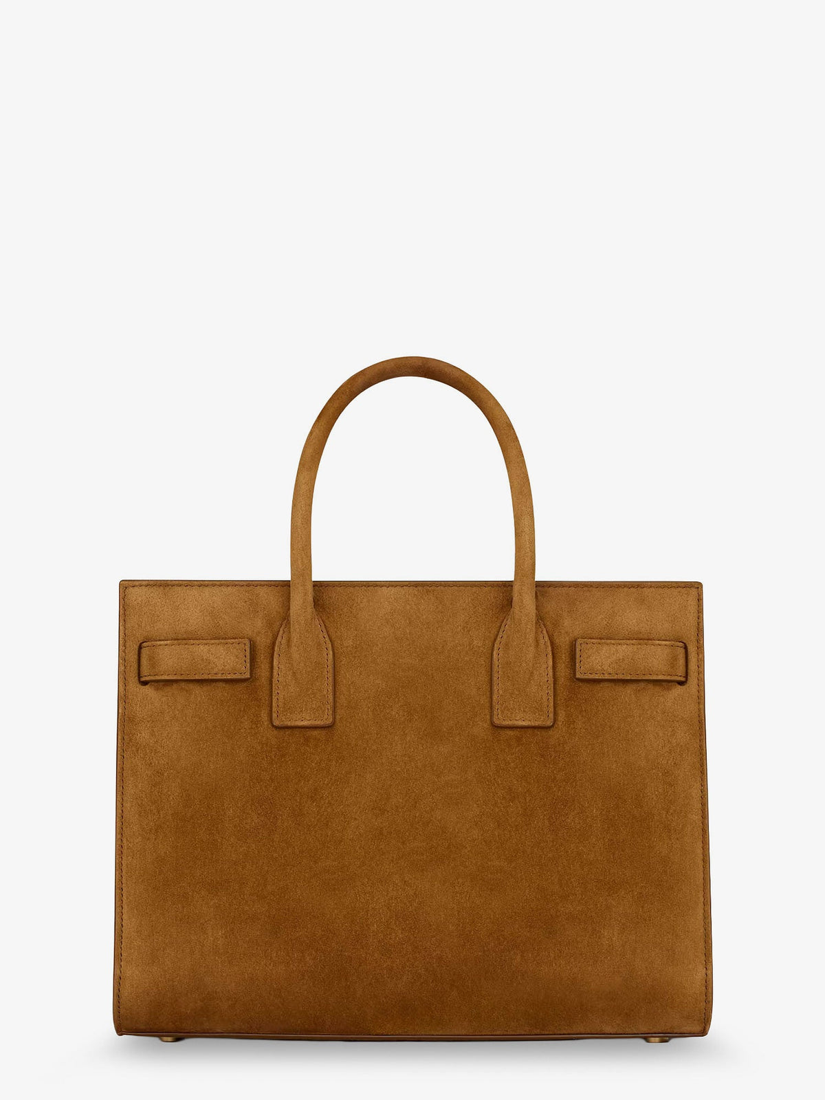 Saint Laurent Sac de Jour Baby suede handbag - Orange Car Co/Occ