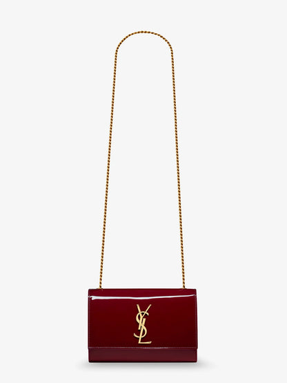 SAINT LAURENT - Kate patent leather crossbody bag