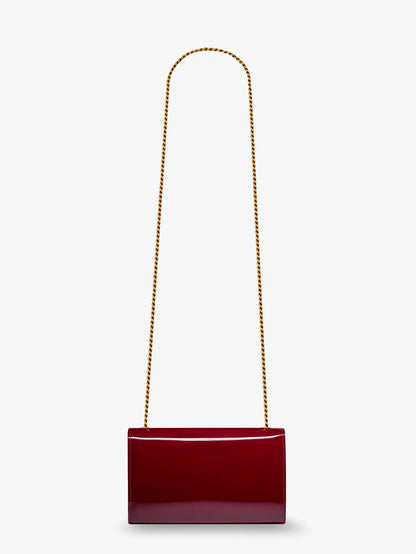 SAINT LAURENT - Kate patent leather crossbody bag