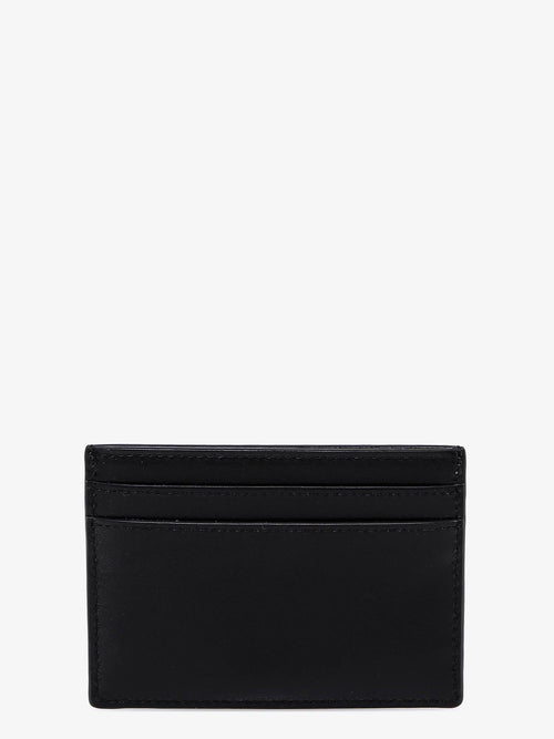 Saint Laurent Cassandre leather card holder - Nero