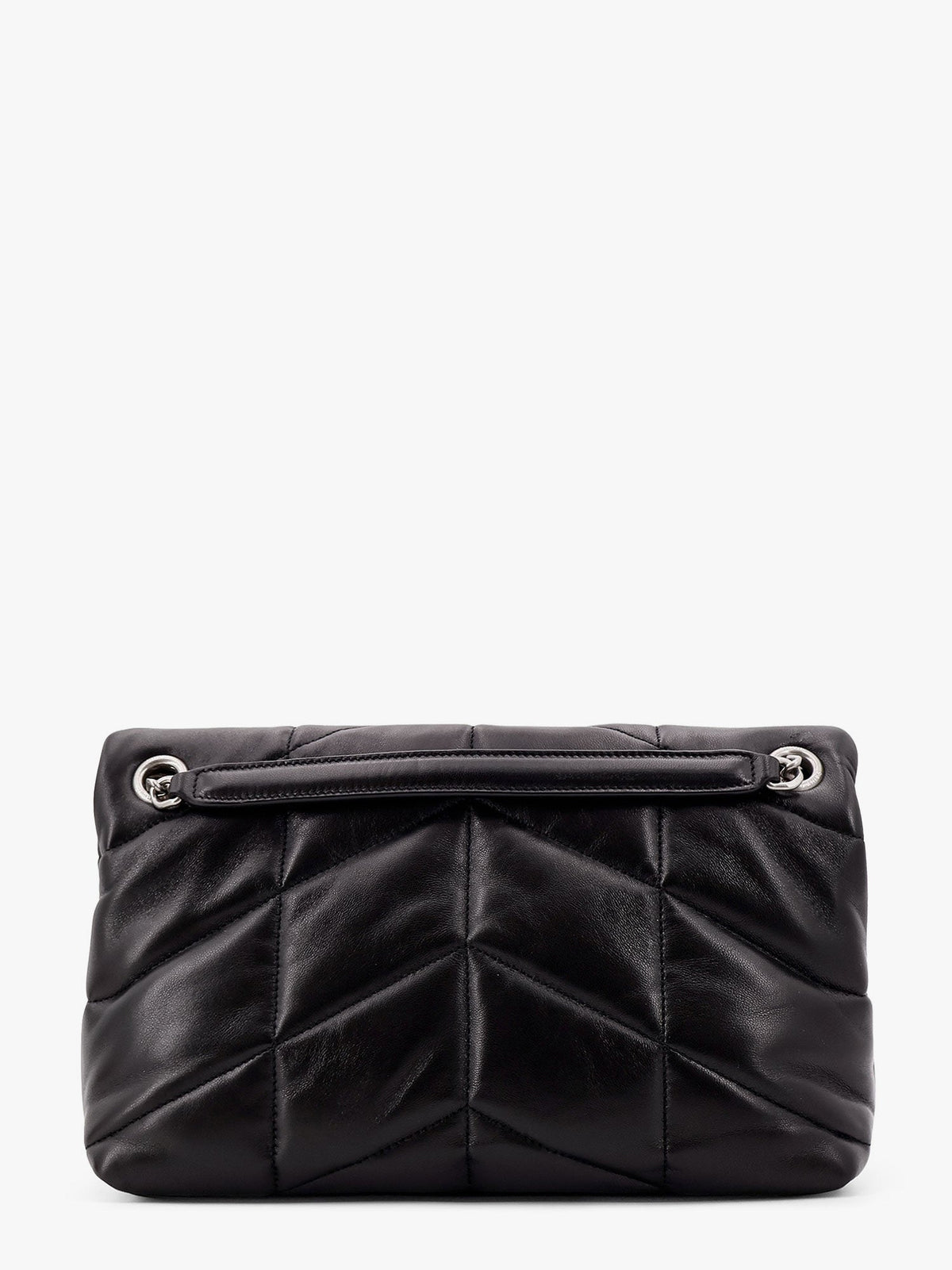 Saint Laurent Puffer matelassé leather crossbody bag - Nero