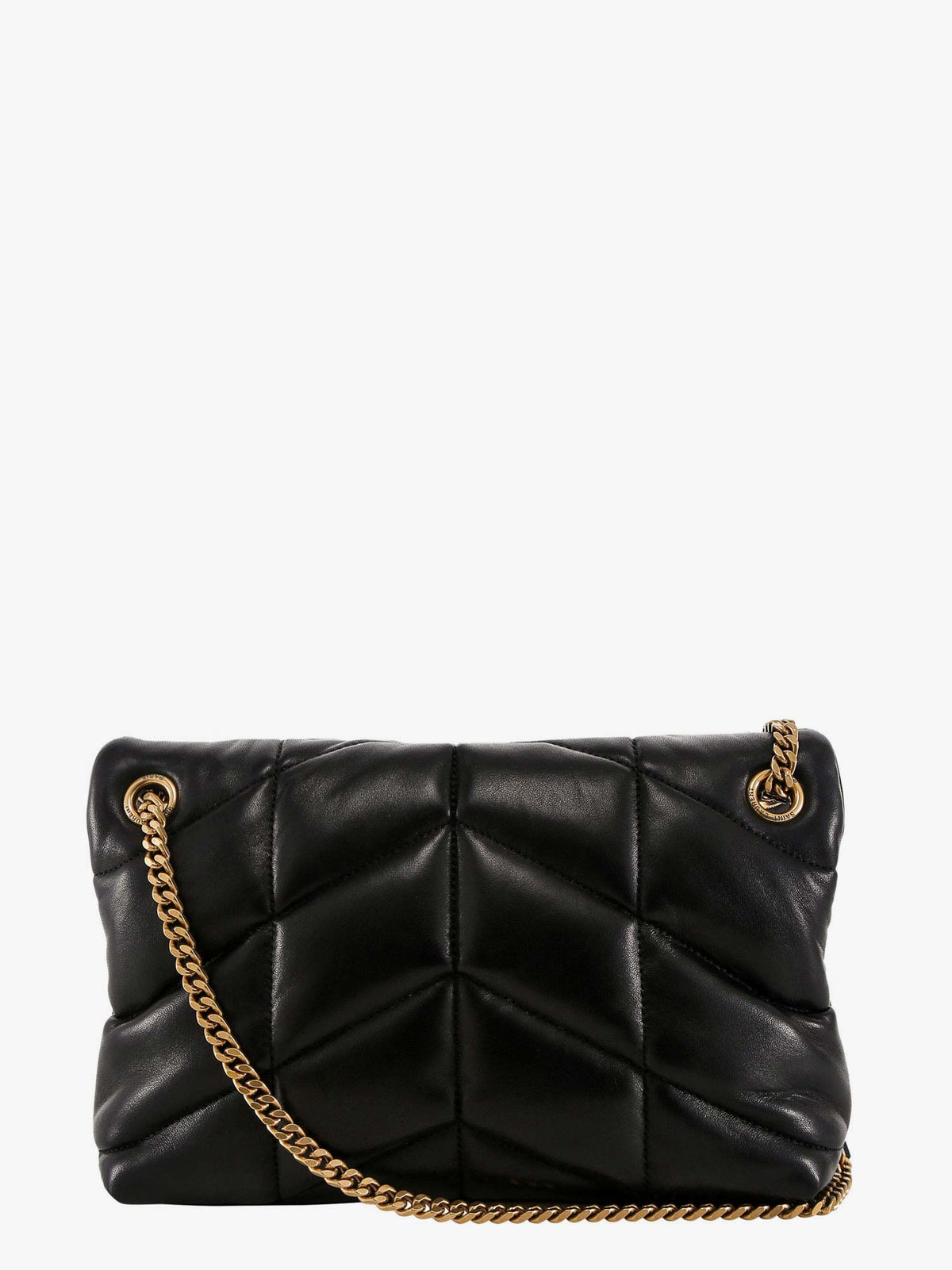 Saint Laurent Loulou Puffer matelassé leather crossbody bag - Nero