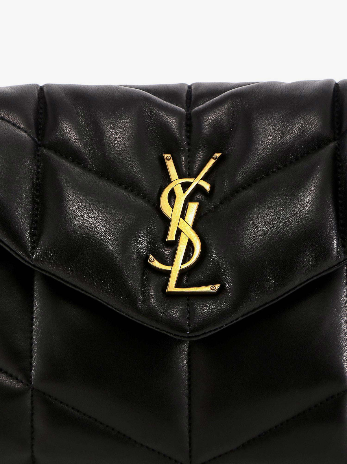 Saint Laurent Loulou Puffer matelassé leather crossbody bag - Nero