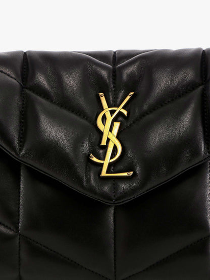 Saint Laurent Loulou Puffer matelassé leather crossbody bag - Nero