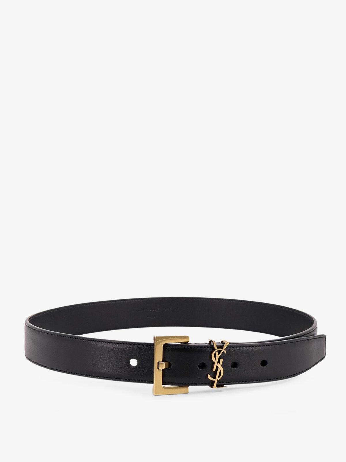 Saint Laurent Leather belt - Nero