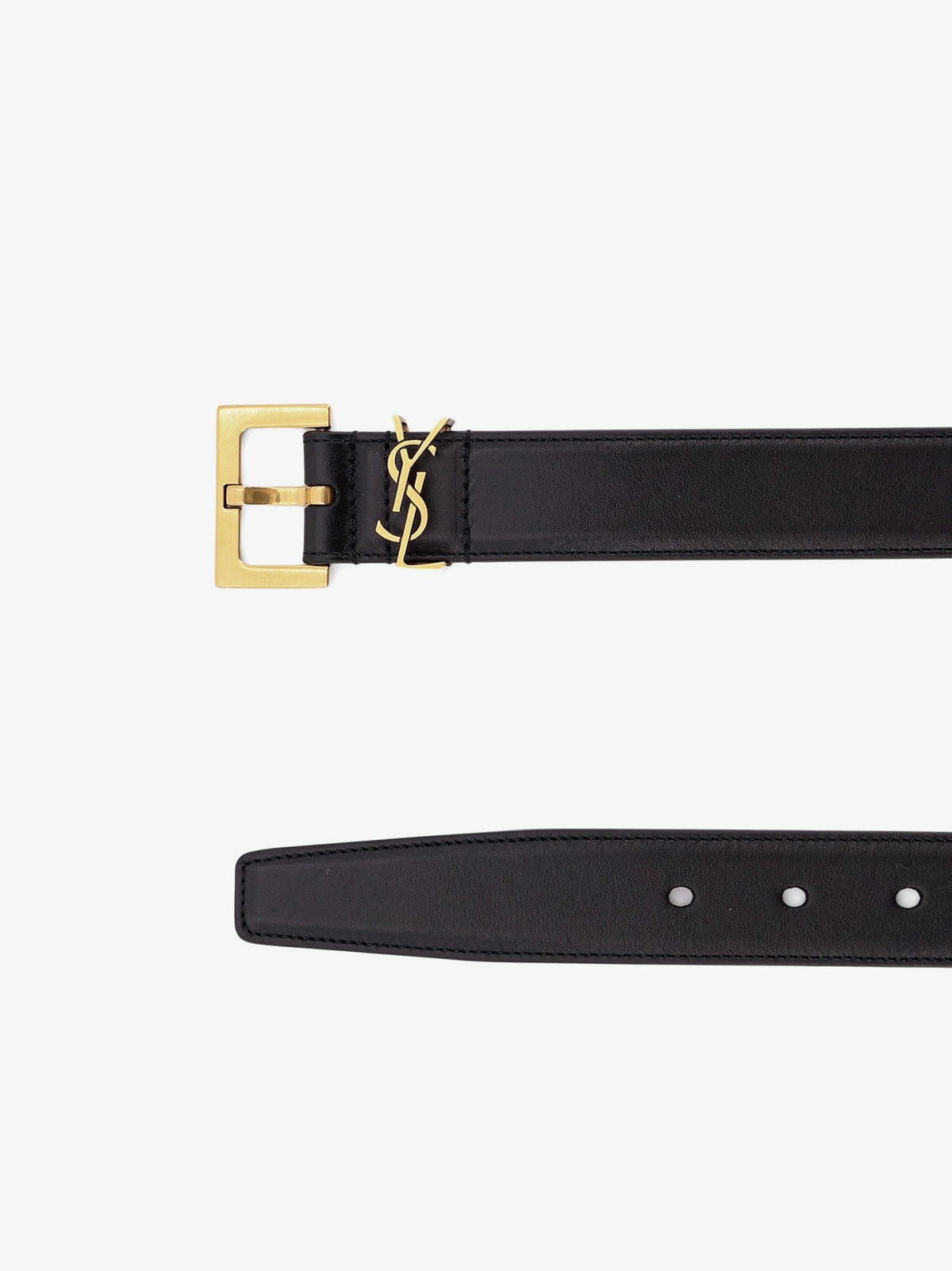 Saint Laurent Leather belt - Nero