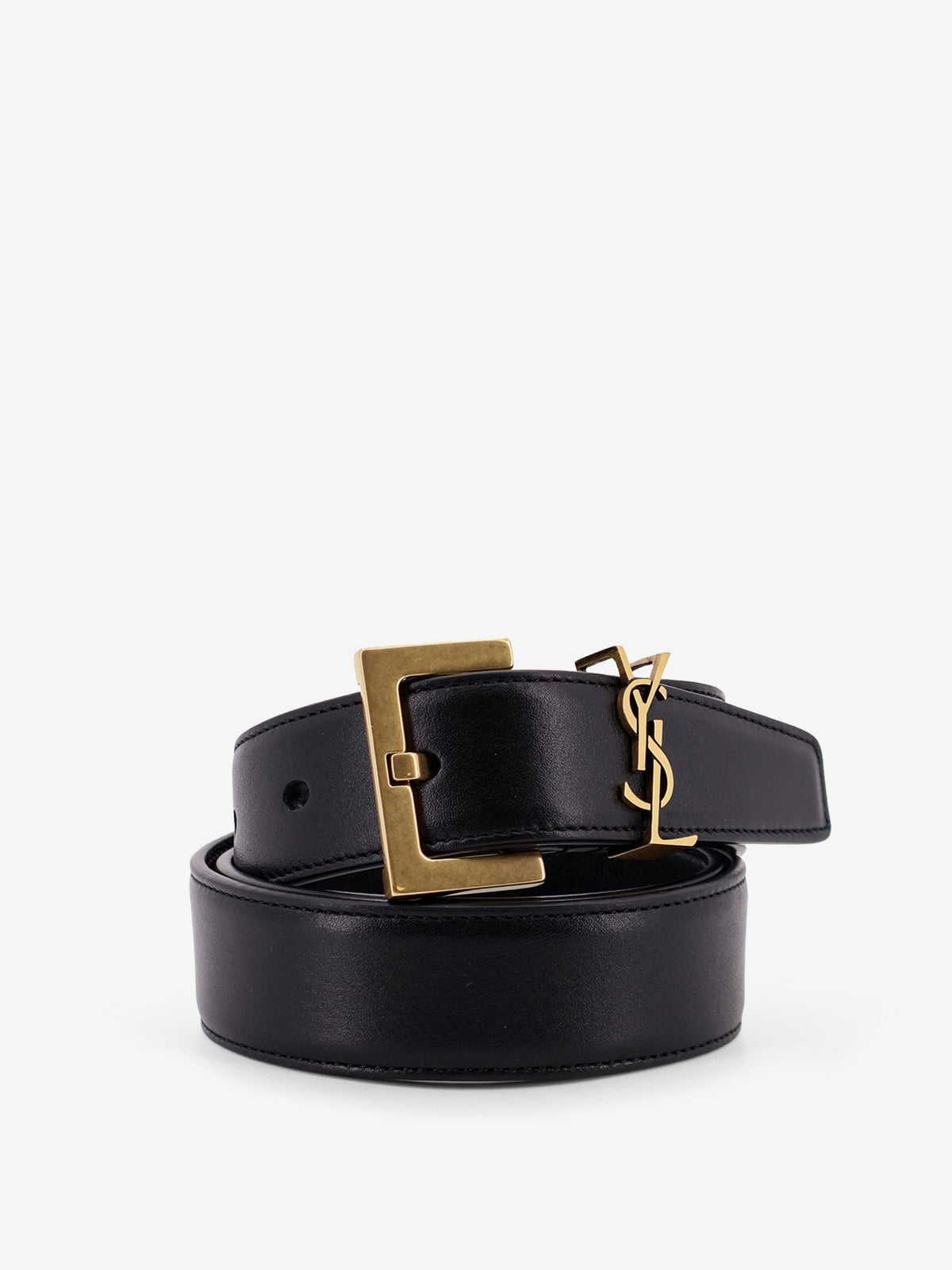Saint Laurent Leather belt - Nero