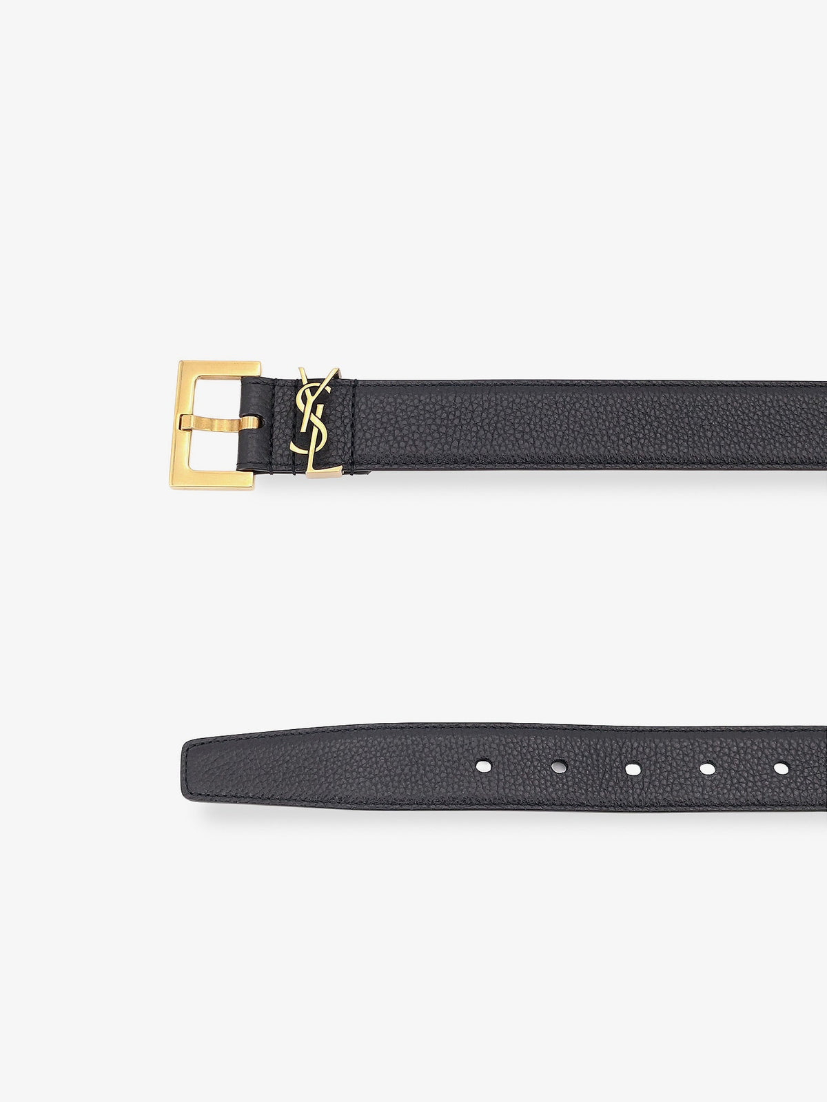 Saint Laurent Leather belt - Nero