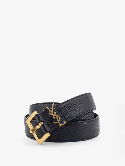 Saint Laurent Leather belt - Nero