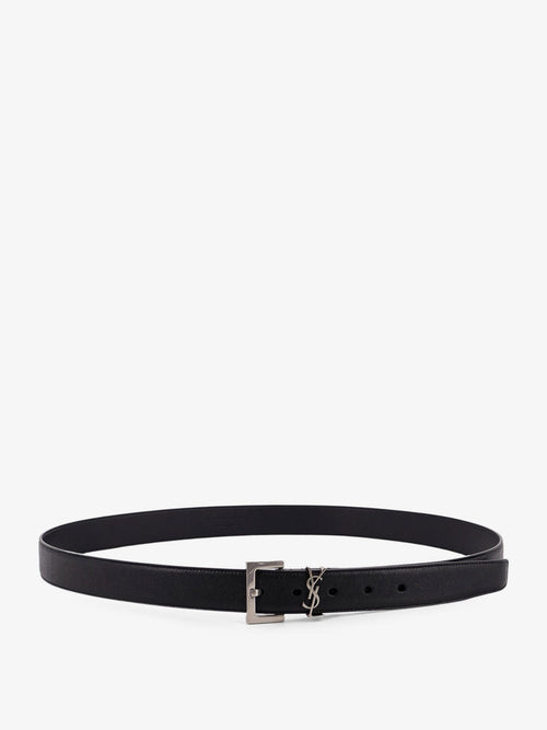 Saint Laurent Leather belt - Nero