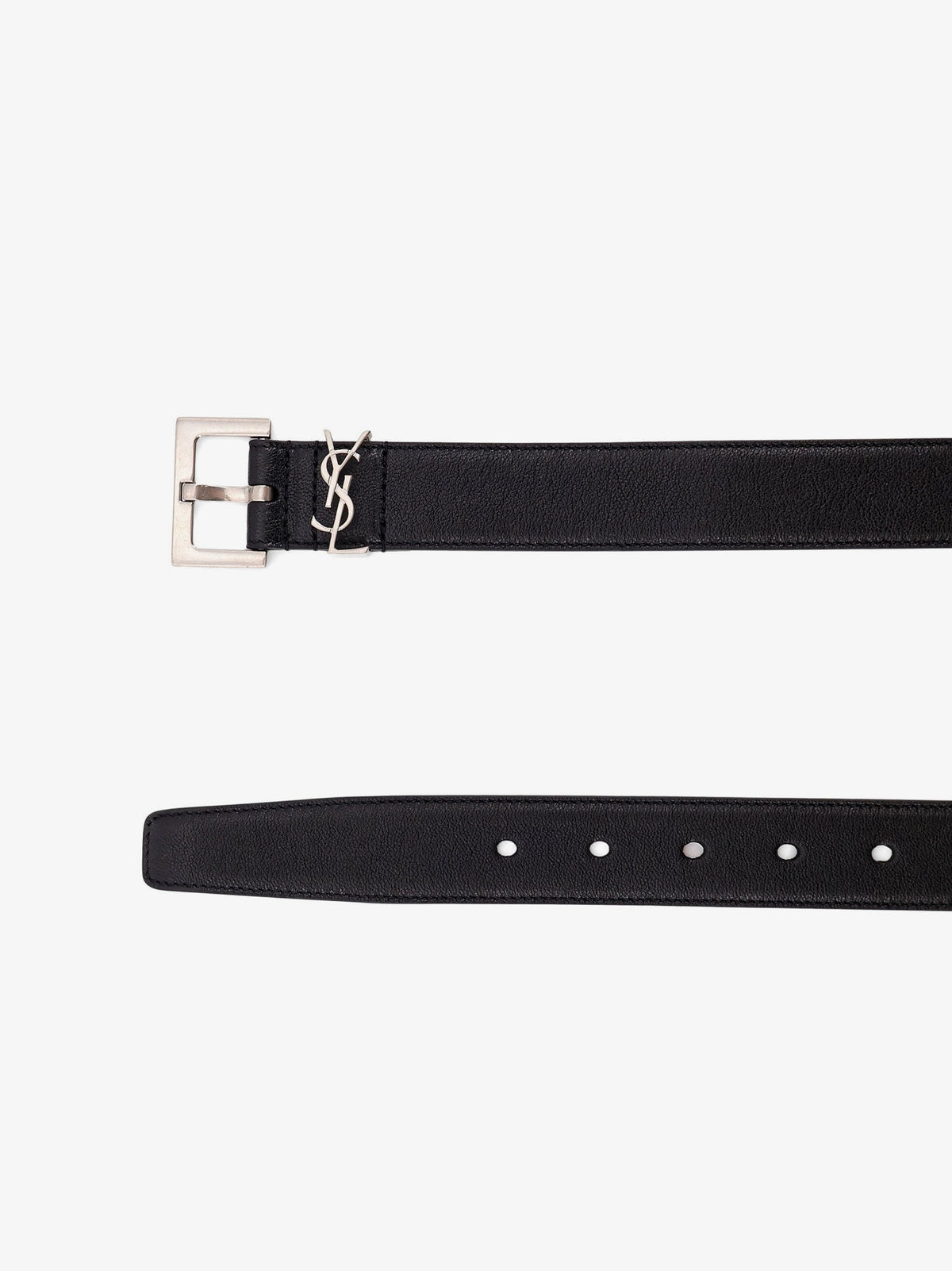 Saint Laurent Leather belt - Nero