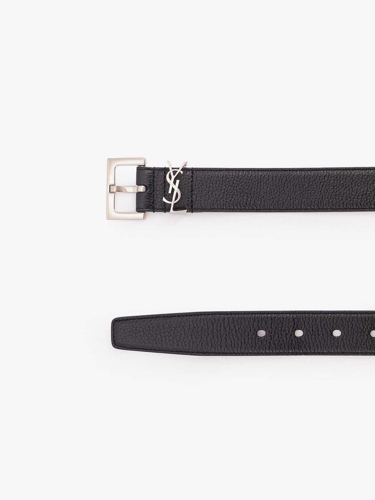 Saint Laurent Leather belt - Nero