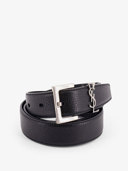 Saint Laurent Leather belt - Nero