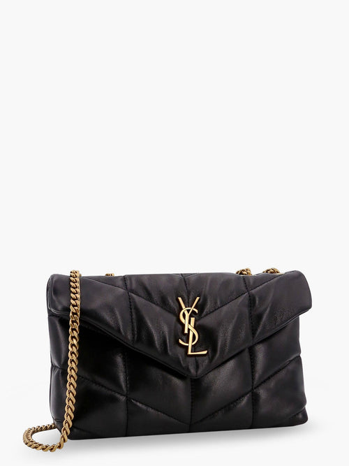 Saint Laurent Loulou Puffer Toy matelassé leather crossbody bag - Nero