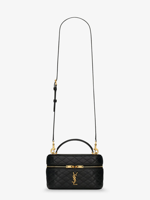Saint Laurent Gaby Vanity Bag in leather - Nero