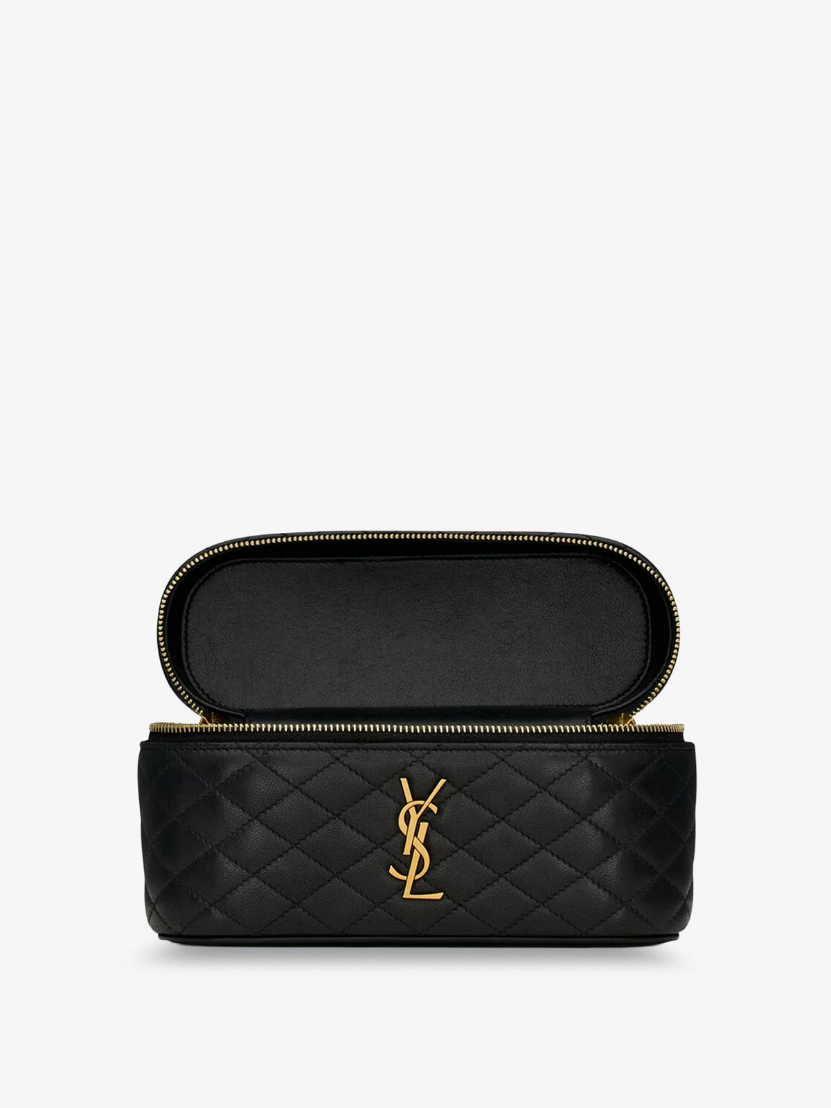 Saint Laurent Gaby Vanity Bag in leather - Nero