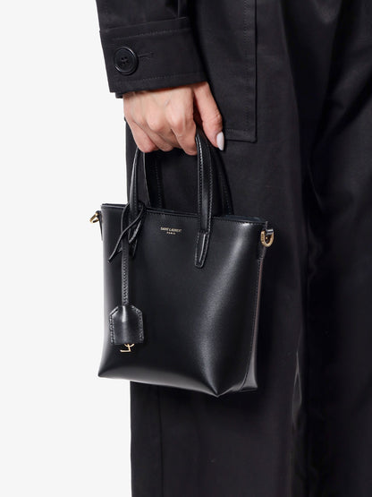 Saint Laurent Mini Toy leather crossbody bag - Nero