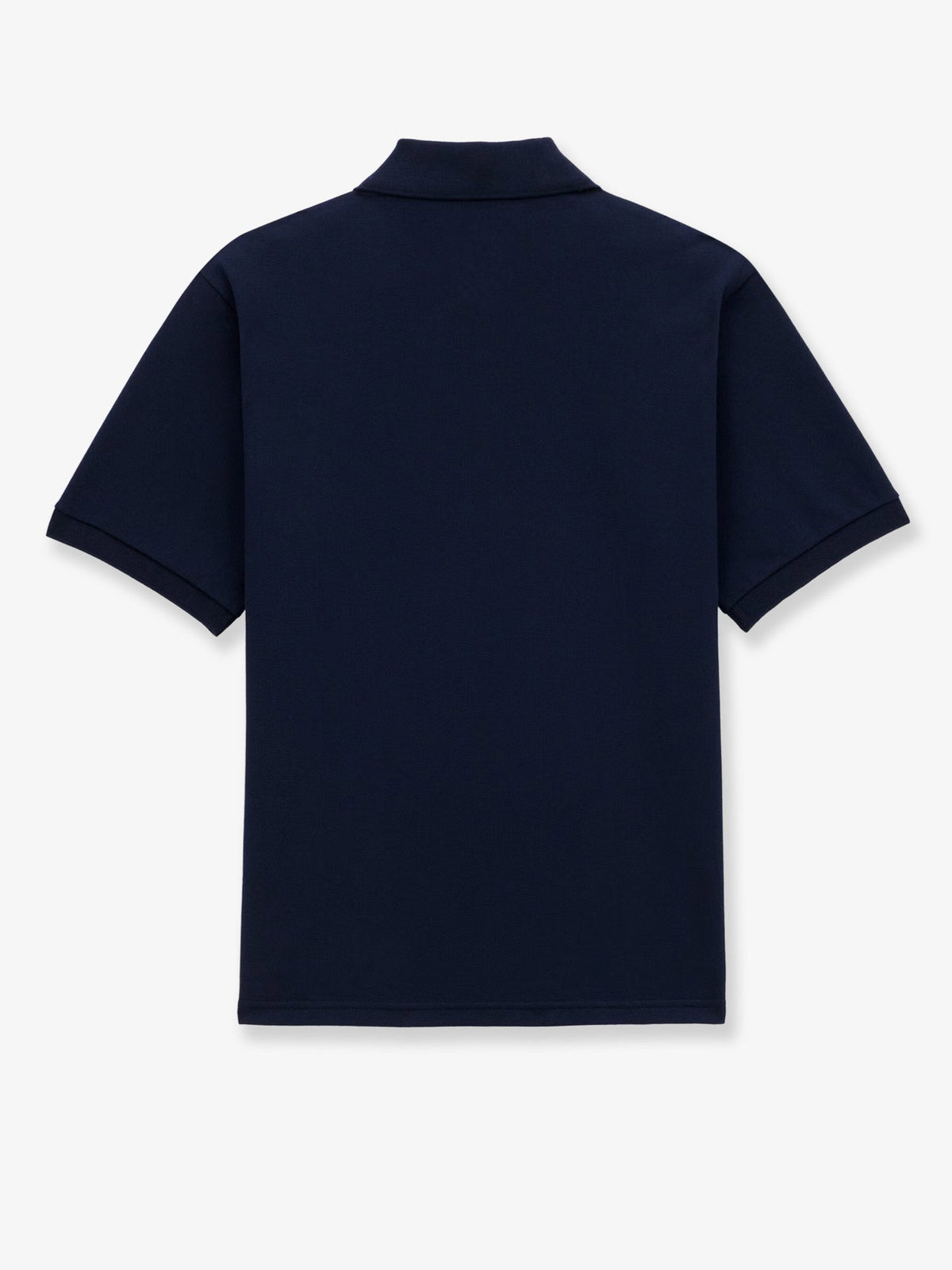 Saint Laurent Recycled material polo shirt with Cassandre embroidery - Marine