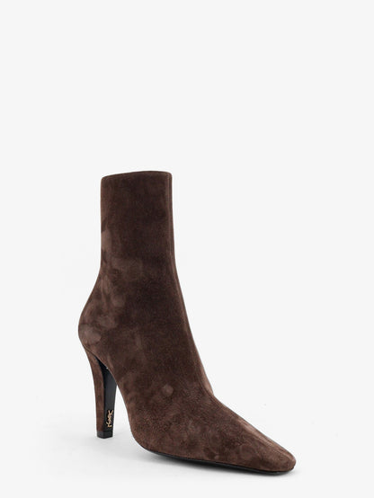 Saint Laurent Jill 95 suede boots - Bearbrown