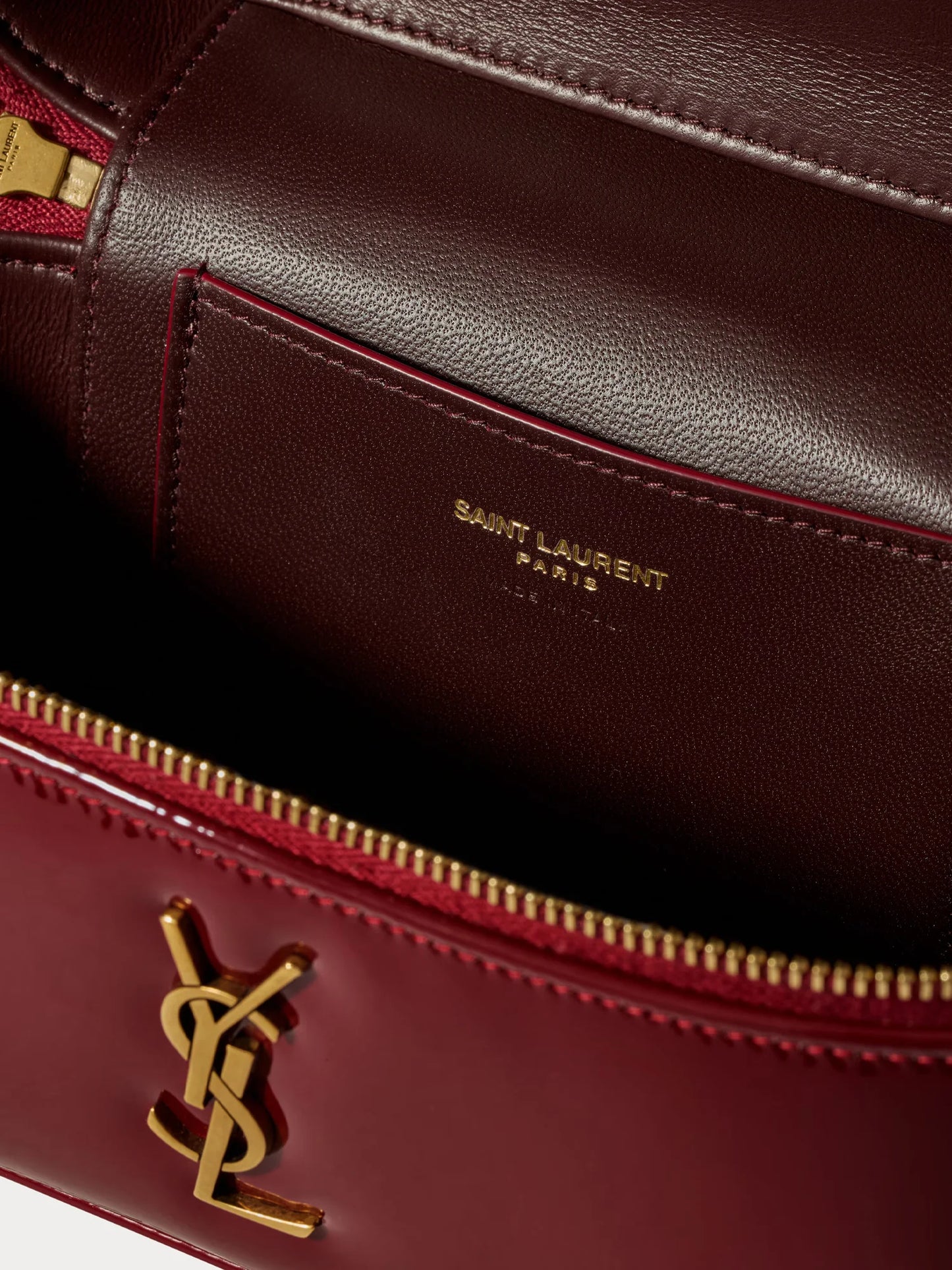 SAINT LAURENT - Patent leather Vanity Bag