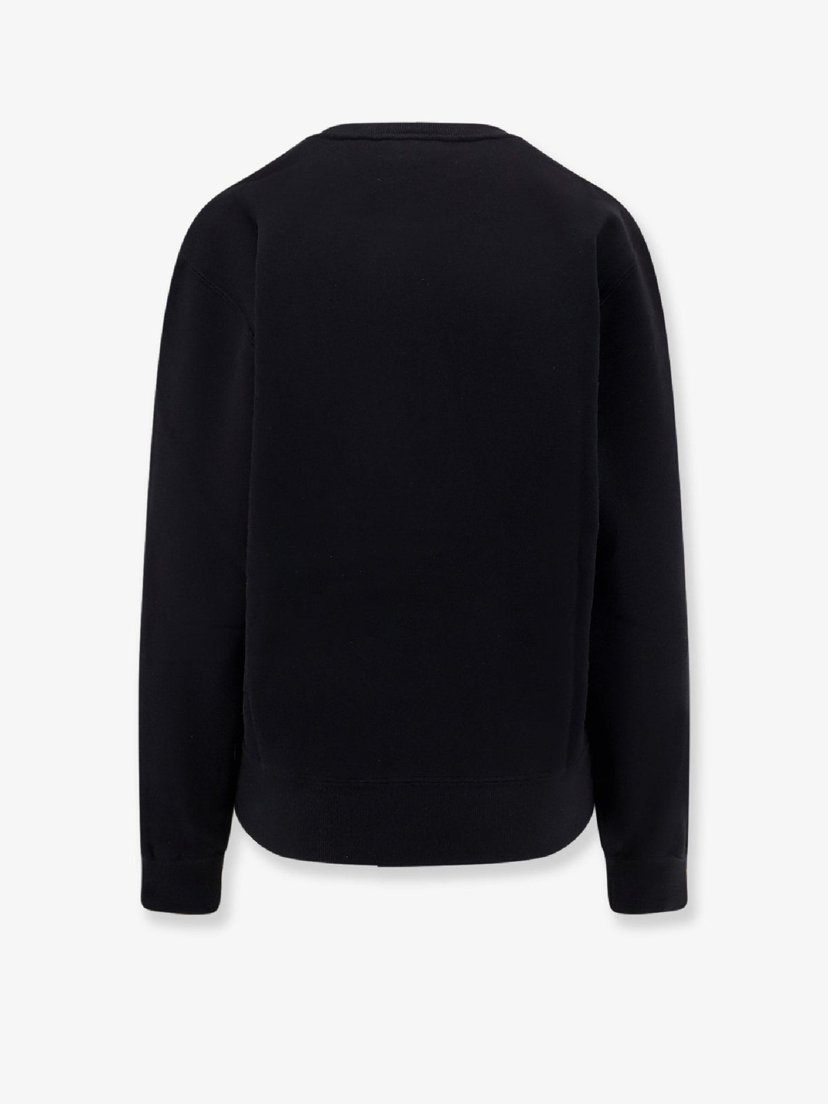 Saint Laurent Certified cotton sweatshirt with Cassandre embroidery - Noir