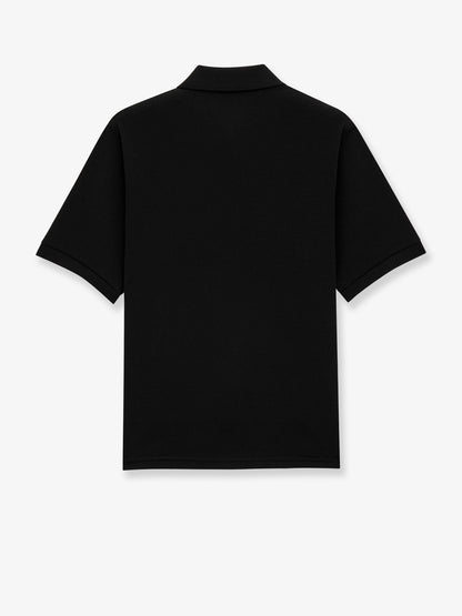 Saint Laurent Classic wool polo shirt - Noir