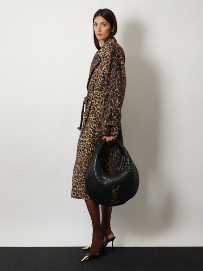Saint Laurent Icare quilted leather handbag - Nero