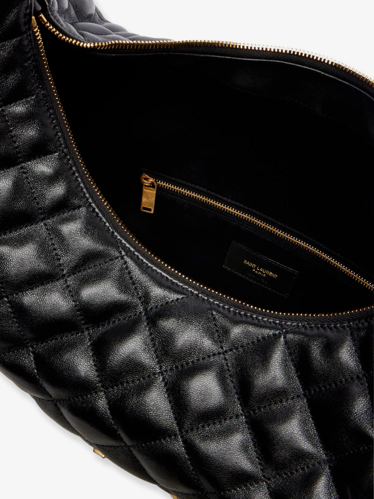 Saint Laurent Icare quilted leather handbag - Nero