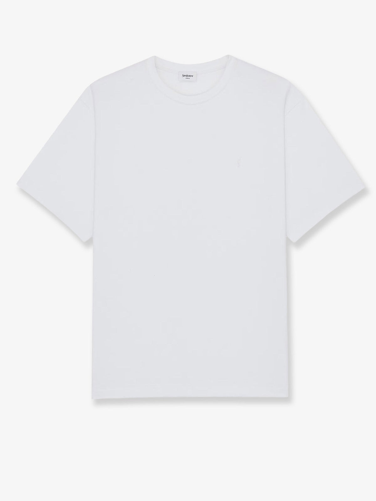 Saint Laurent Certified cotton t-shirt - Biancospino