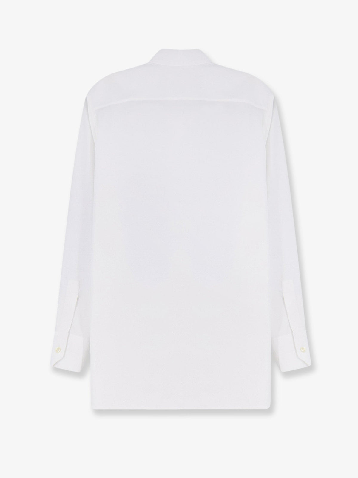 Saint Laurent Cotton shirt with Cassandre embroidery - Blancoptique
