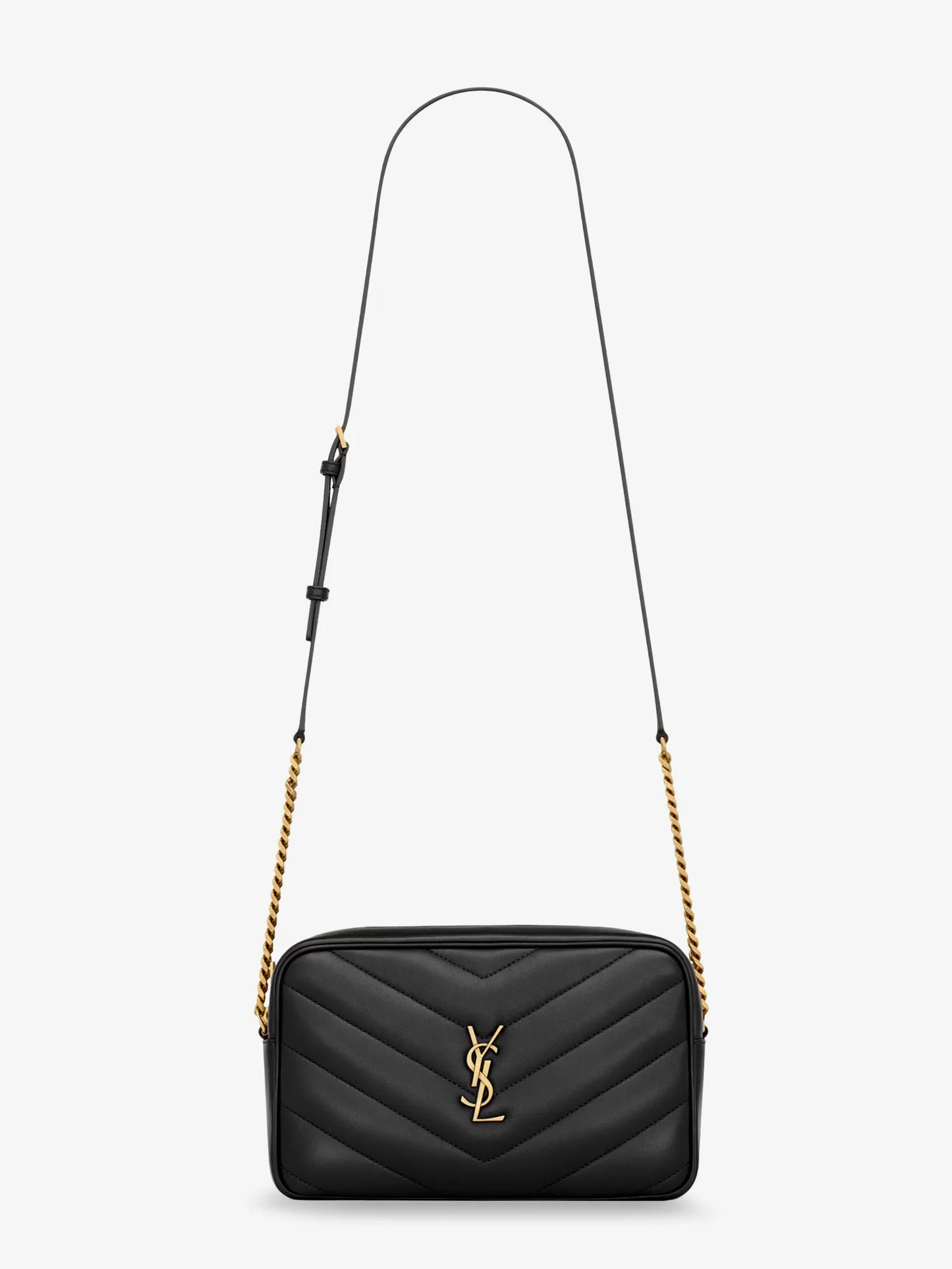 SAINT LAURENT - Loulou matelassé leather crossbody bag