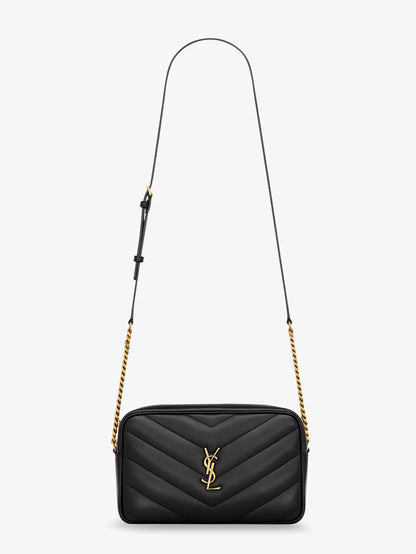 SAINT LAURENT - Loulou matelassé leather crossbody bag