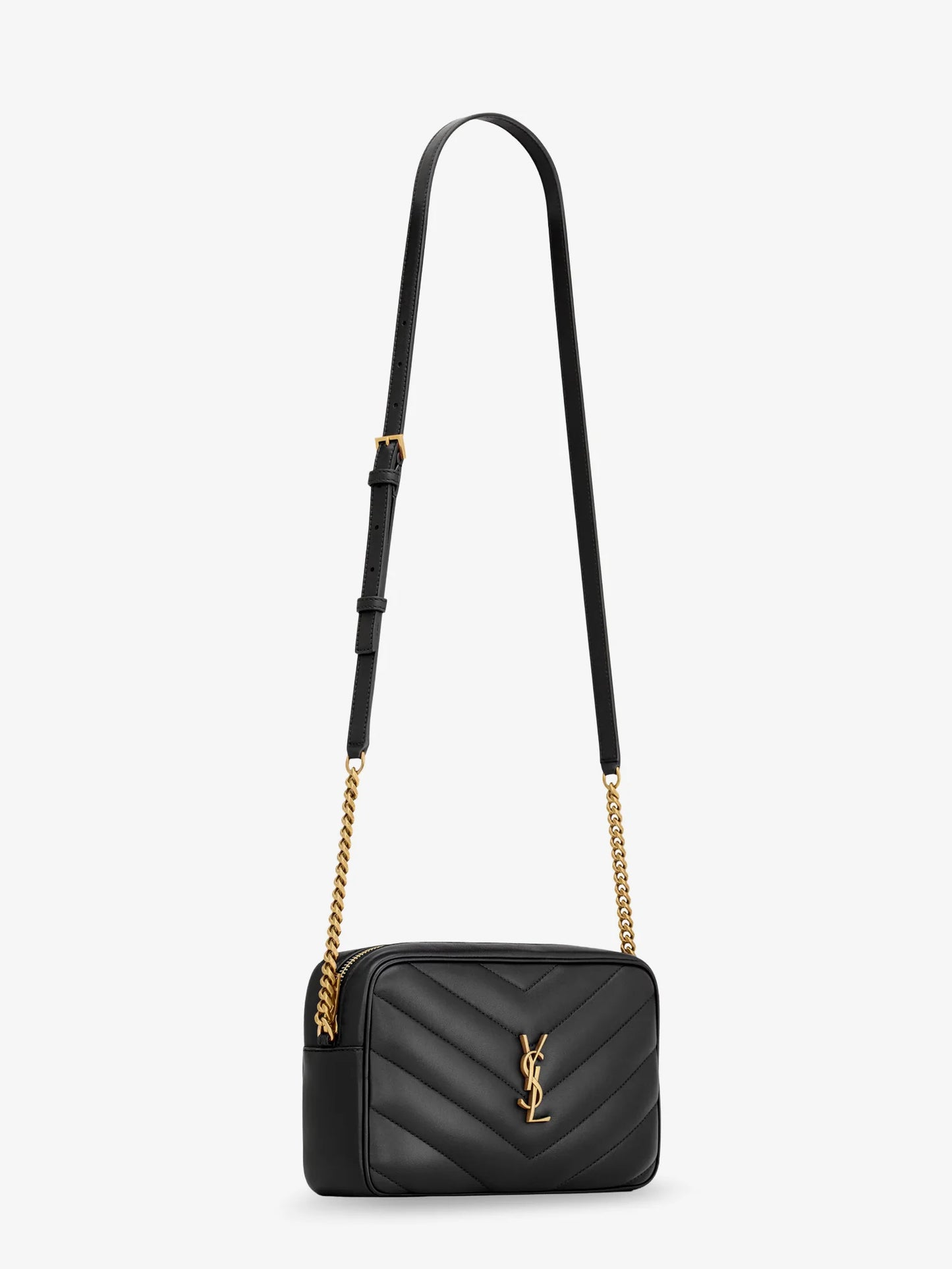 SAINT LAURENT - Loulou matelassé leather crossbody bag