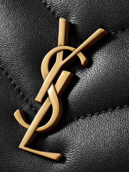 SAINT LAURENT - Loulou matelassé leather crossbody bag