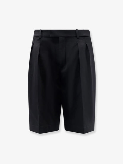 SAINT LAURENT - Sartorial wool bermuda shorts