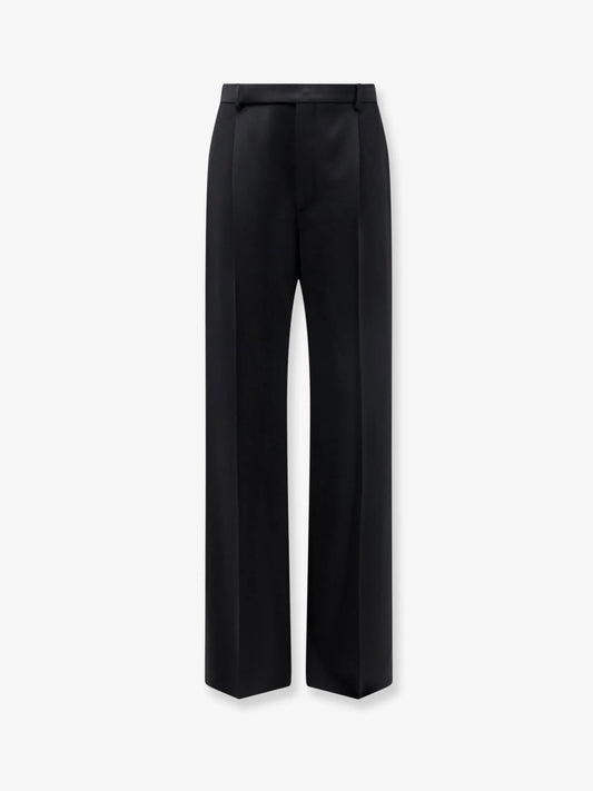 Saint Laurent Fluid Tailored Certified Wool Trousers