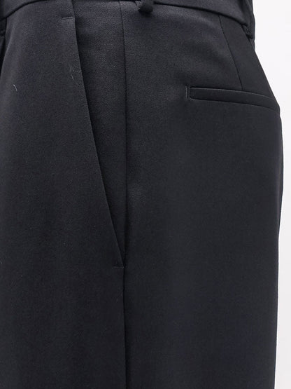 SAINT LAURENT - Fluid tailored certified wool trousers