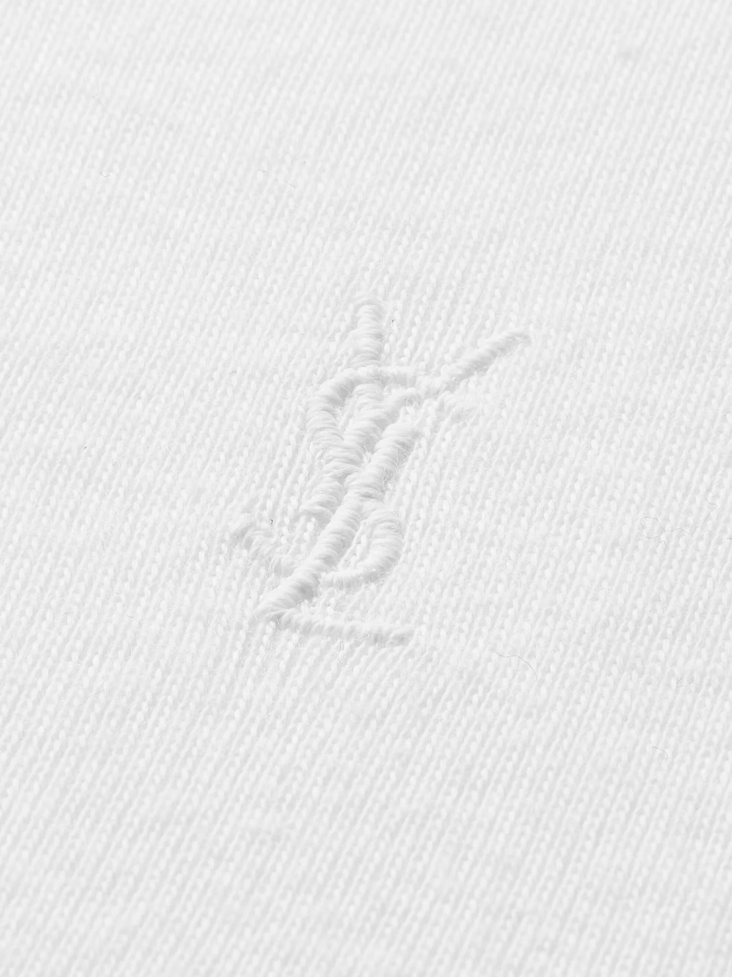 Saint Laurent Cassandre Certified Cotton T Shirt