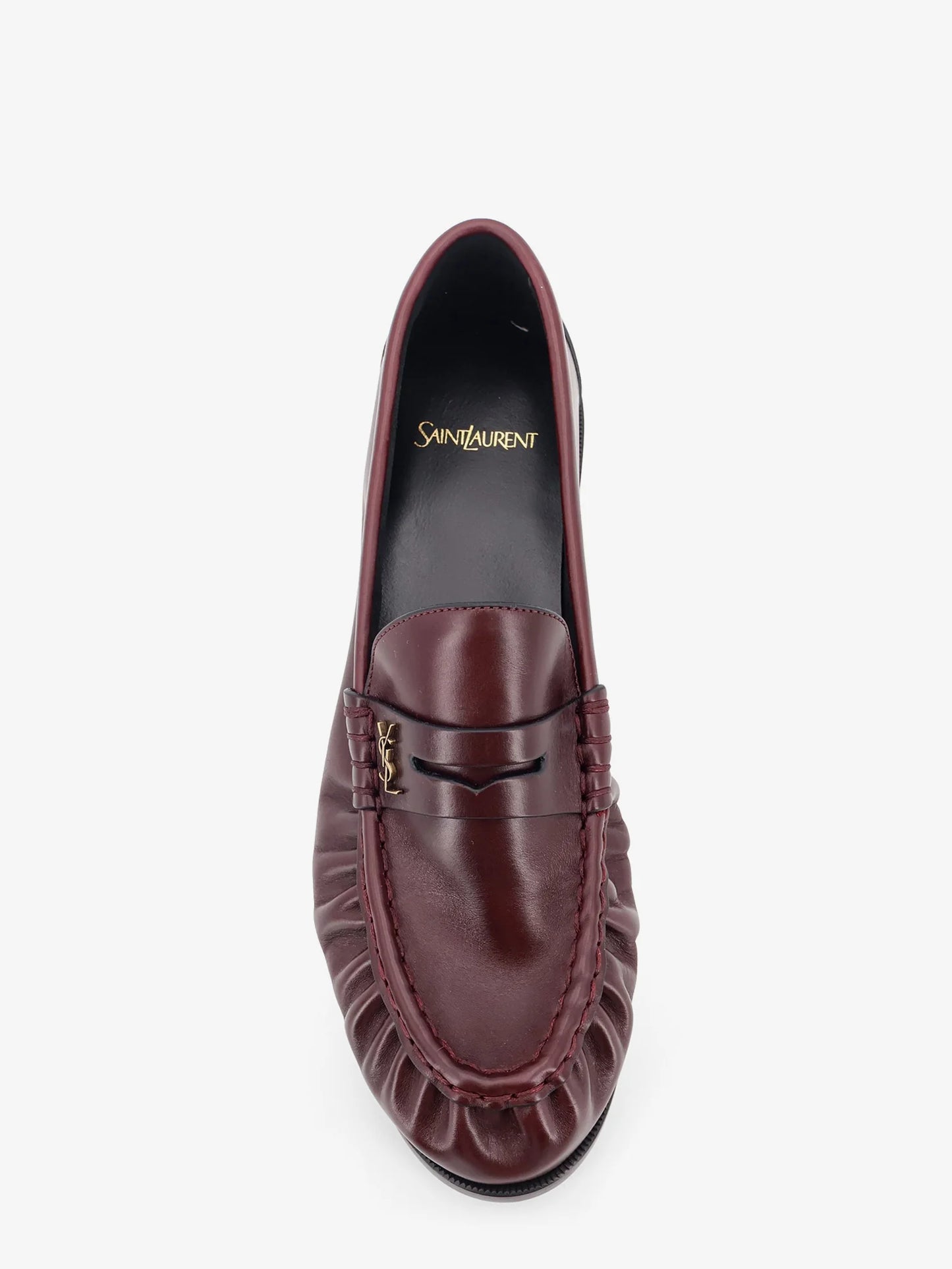 SAINT LAURENT - Le Loafer 15 leather loafers