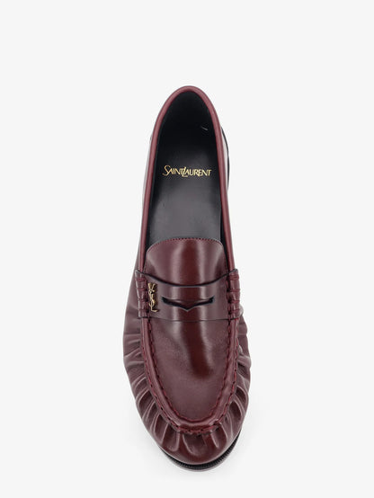 SAINT LAURENT - Le Loafer 15 leather loafers