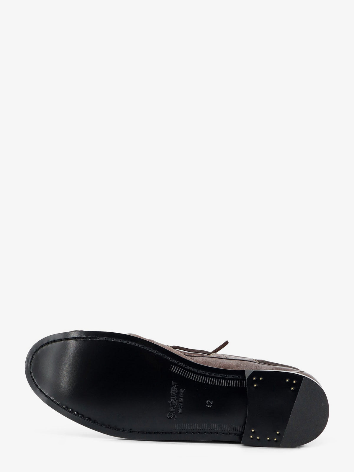 Saint Laurent Le Loafer Bateau leather loafers - Parisbrown